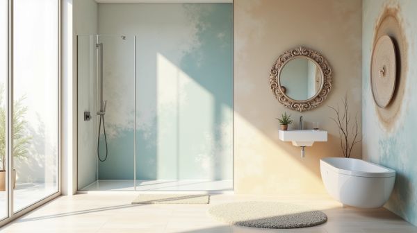 Panneaux muraux : réinventez votre salle de bain en beauté