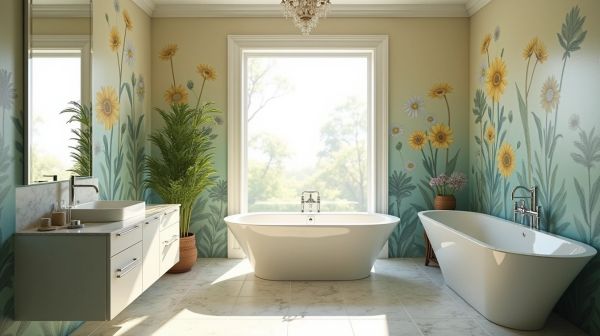 Panneaux muraux : réinventez votre salle de bain en beauté